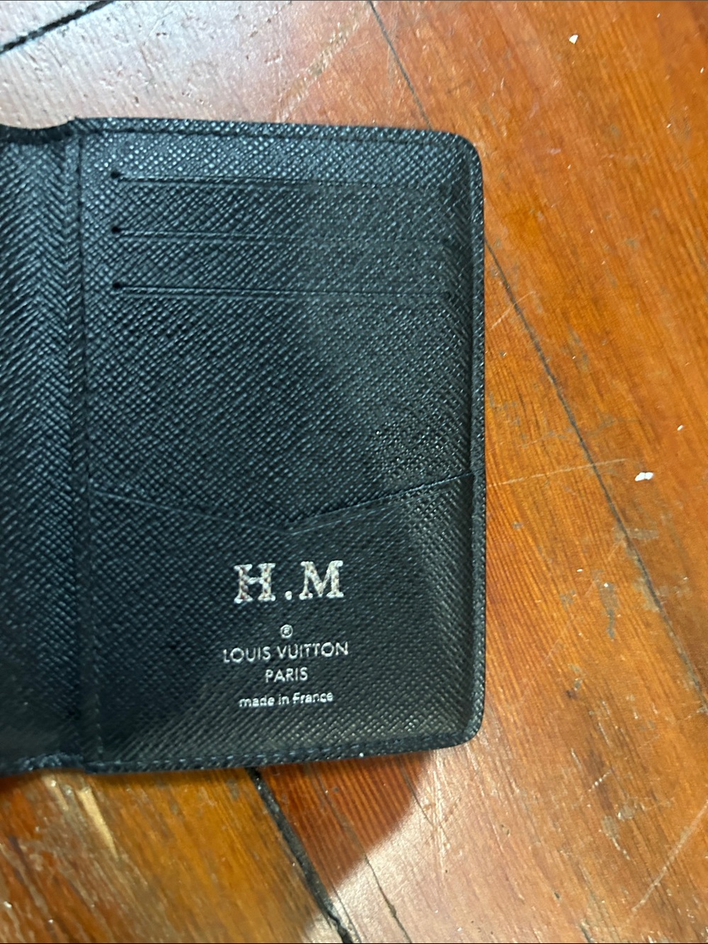 Louis Vuitton Pocket Organizer in Monogram Eclipse canvas. - Picture 5 of 13